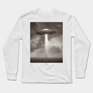 Cat Abduction Long Sleeve T-Shirt